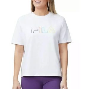FILA short sleeve crew neck Tee